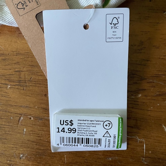 New NWT Girls Kids Bucket Hat Strawberry Pink Red - Picture 4 of 7